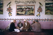 Tea-house in Afghanistan