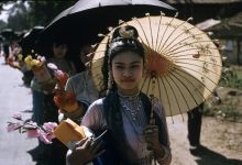 Traditionelles burmesisches Fest