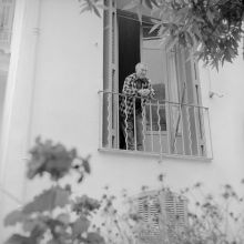 Chagall in seinem Haus