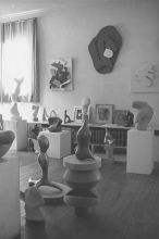 The studio of Sophie Taeuber-Arp in Meudon