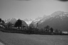 View of Soglio from the south