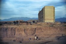 Chandigarh, die von Le Corbusier gebaute Hauptstadt des indischen Gliedstaates Punjab