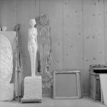 Alberto Giacometti, plaster sculpture of 